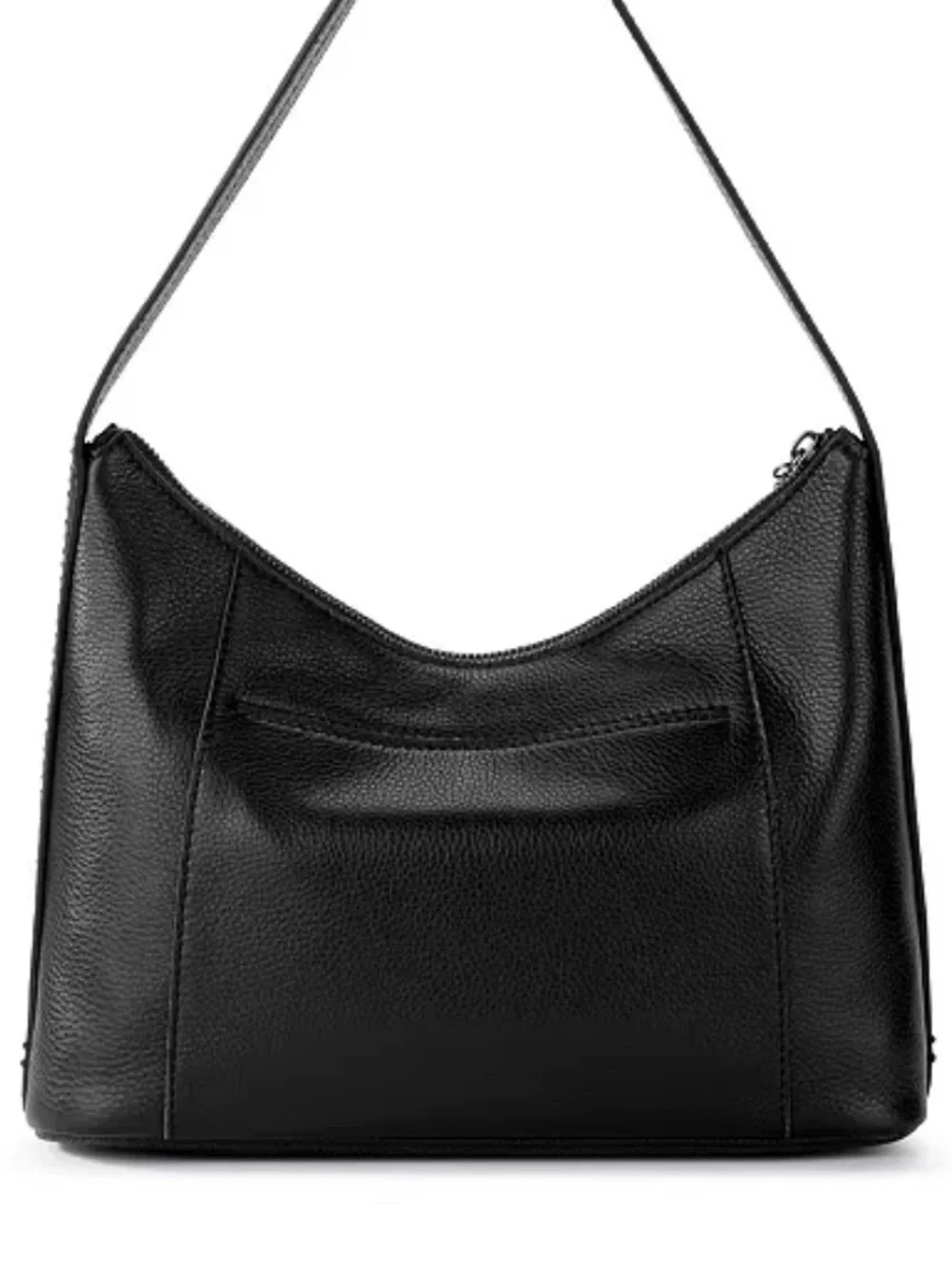 The Sak Brook Black Leather Hobo Black